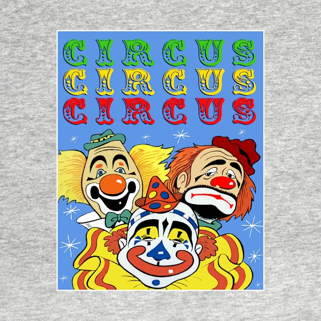 Circus Clowns by RockettGraph1cs